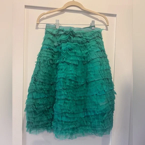 Marc Jacobs Spring 2005 Runway Turquoise Skirt - Picture 4 of 5